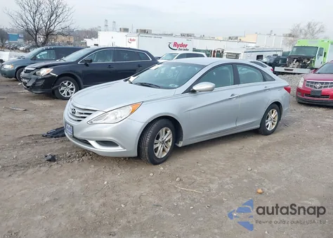 2011 Hyundai Sonata Gls из США, поврежденный, VIN 5NPEB4AC6BH244371